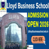 Lloyd Business School Admission 2026 Begins; Apply @lloydbusinessschool.edu.in